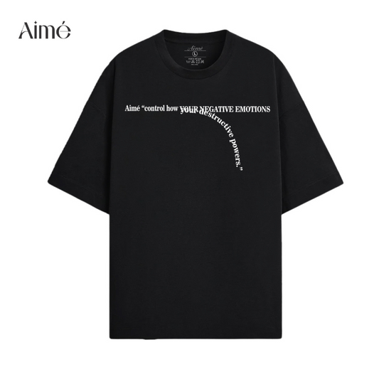 Áo Thun Unisex Aimé – "Control Your Emotions" Motivational Design