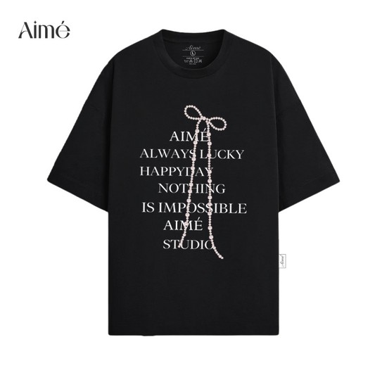 Áo Thun Unisex Aimé – "Pearl Studio" Design