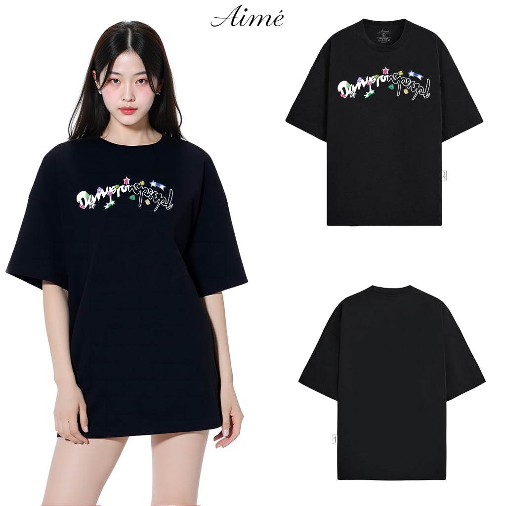 Áo Thun Unisex Aimé – "Dangerous People" Colorful Streetwear