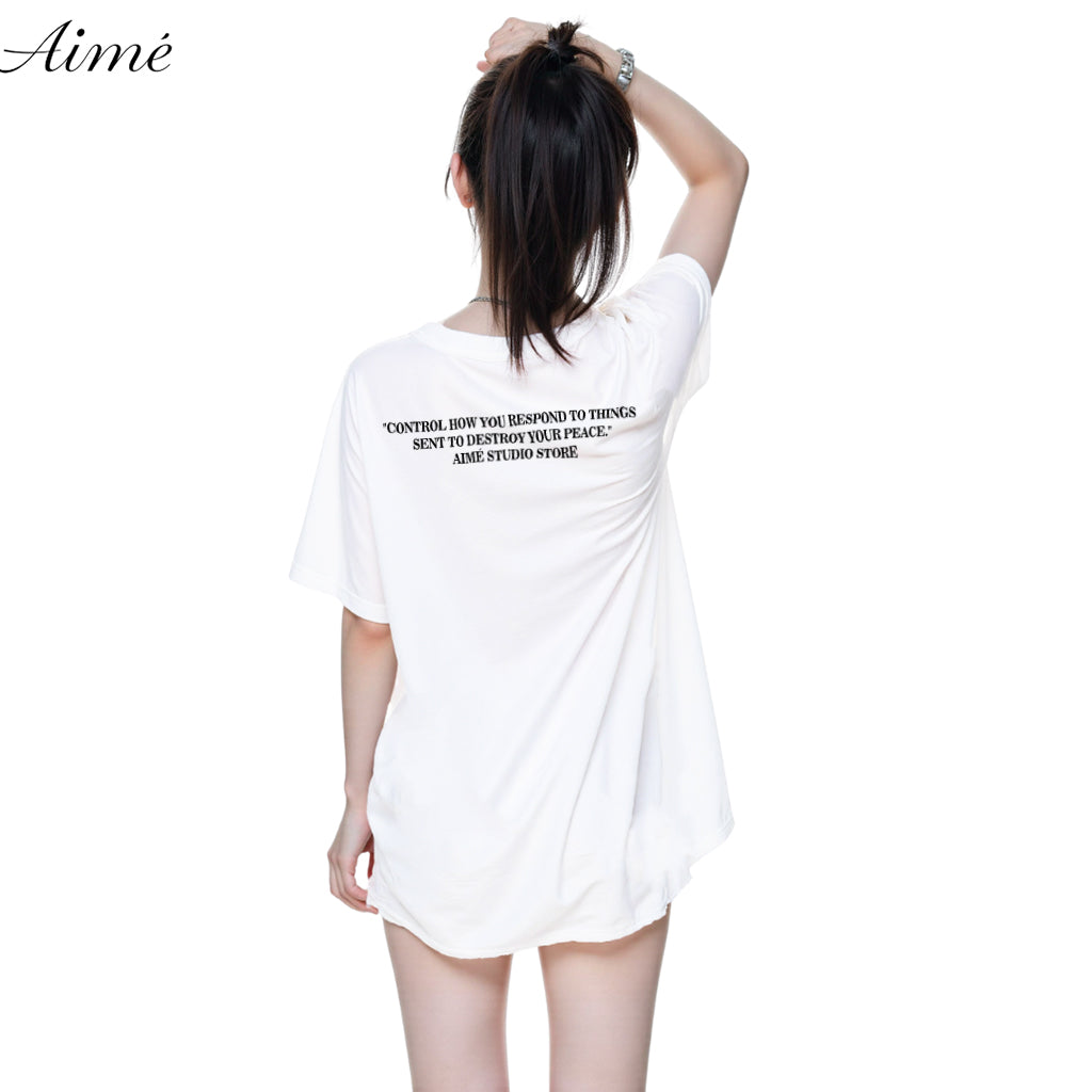 Áo Thun Unisex Aimé – "Control Your Emotions" Motivational Design