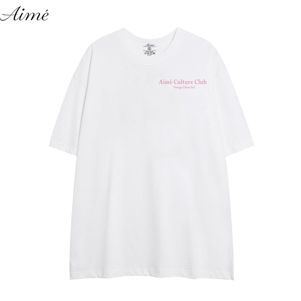 Áo Thun Unisex Aimé – "Culture Club" Minimalist Vintage Design