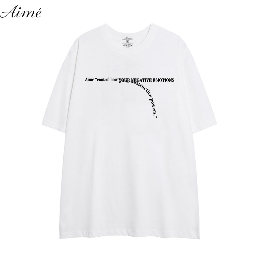 Áo Thun Unisex Aimé – "Control Your Emotions" Motivational Design