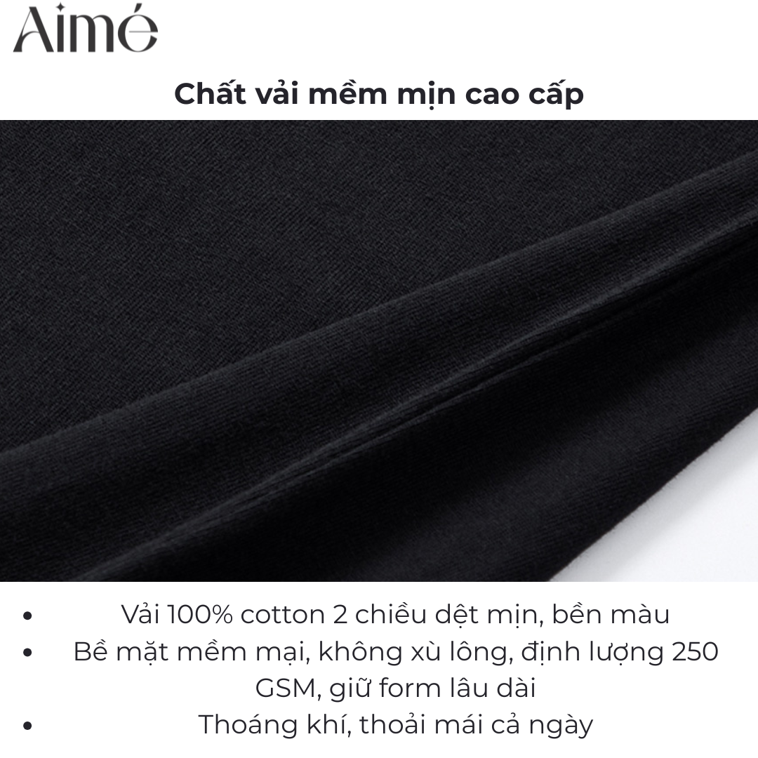 Áo Thun Unisex Aimé – "Floral Elegance" Nature-Inspired Design