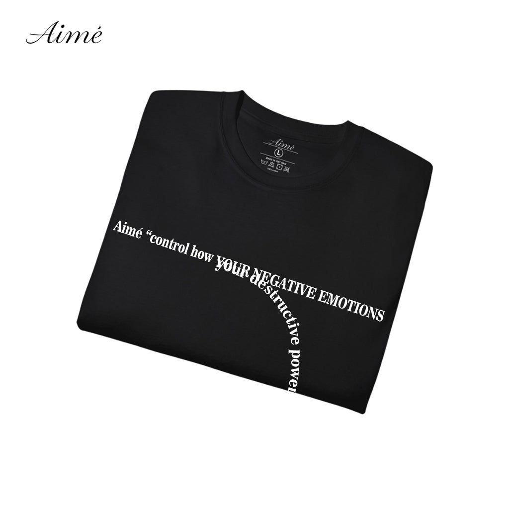 Áo Thun Unisex Aimé – "Control Your Emotions" Motivational Design