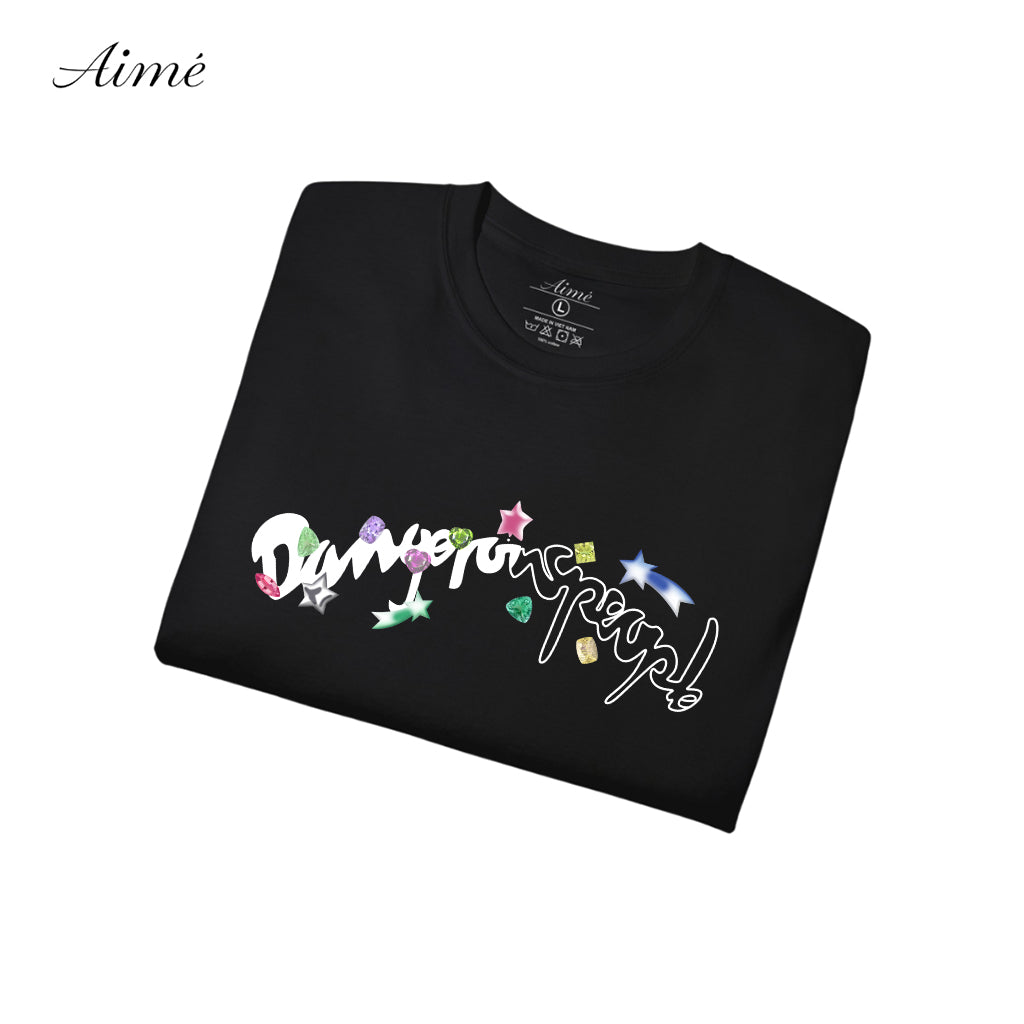 Áo Thun Unisex Aimé – "Dangerous People" Colorful Streetwear