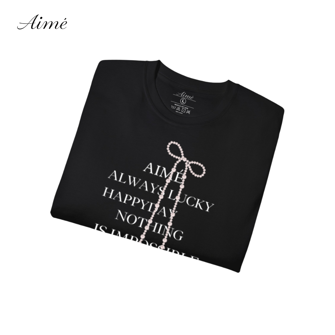 Áo Thun Unisex Aimé – "Pearl Studio" Design