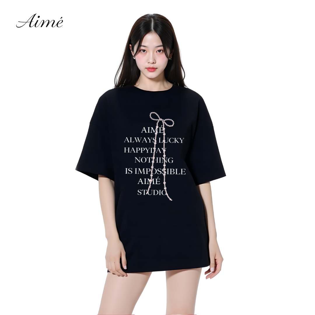 Áo Thun Unisex Aimé – "Pearl Studio" Design